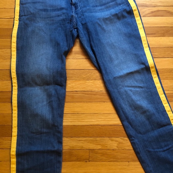 EXPRESS Jeans with side Gold Stripe - Picture 8 of 8